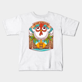 Welcome to the Island v2 Kids T-Shirt
